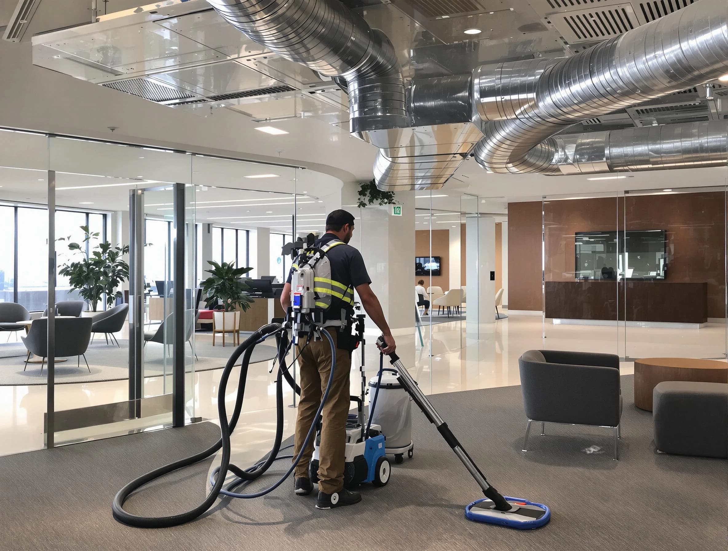 Commercial duct cleaning service by Carnegie Air Duct Cleaning in Carnegie