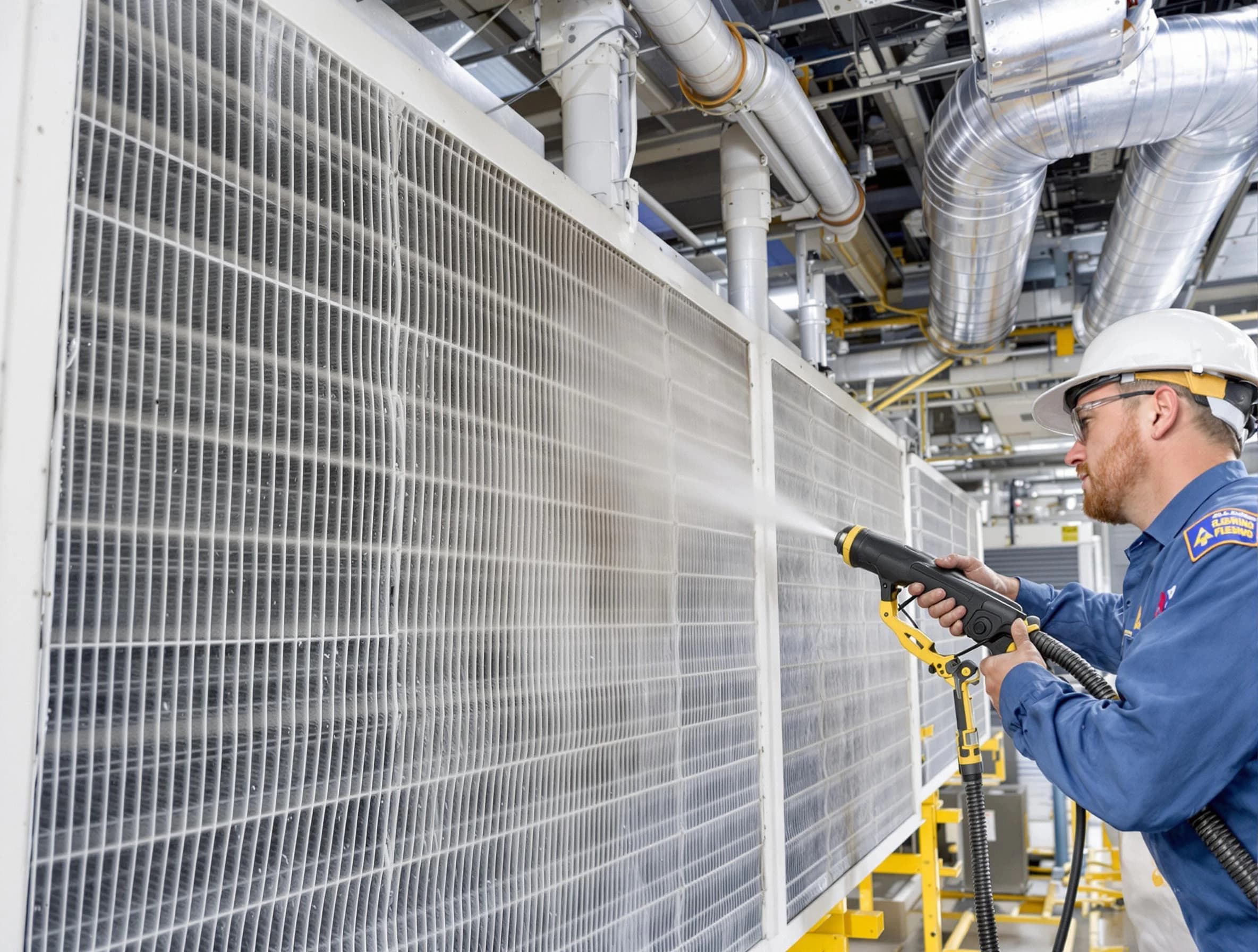 Professional commercial coil cleaning by Carnegie Air Duct Cleaning in Carnegie