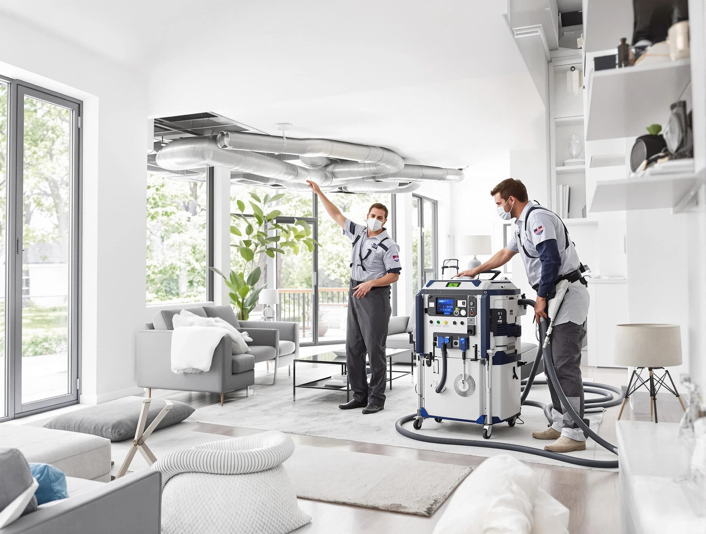 Carnegie Air Duct Cleaning professional conducting pure air duct cleaning with state-of-the-art equipment in Carnegie