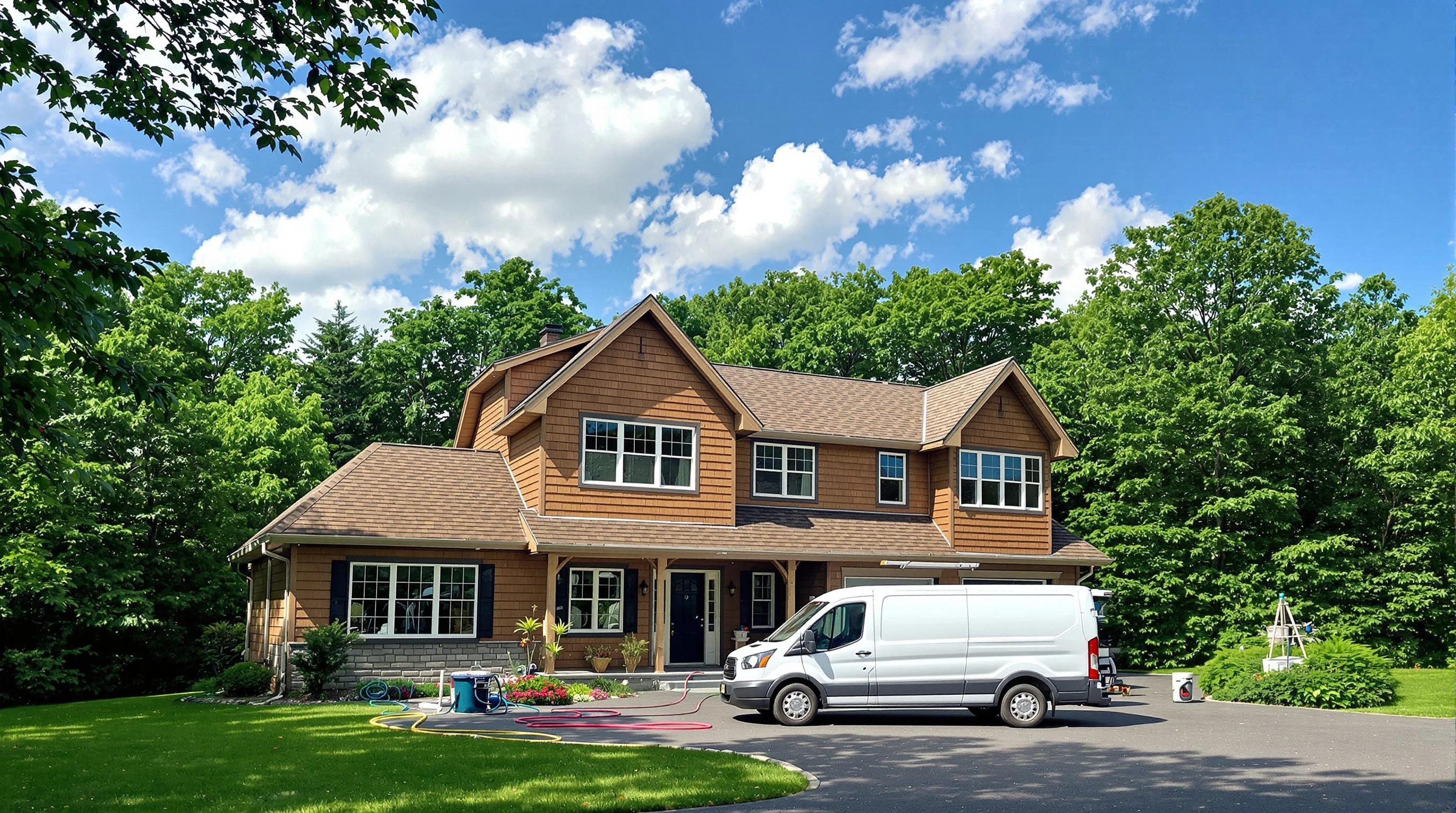 Carnegie Air Duct Cleaning air duct cleaning crew working in Collier, PA
