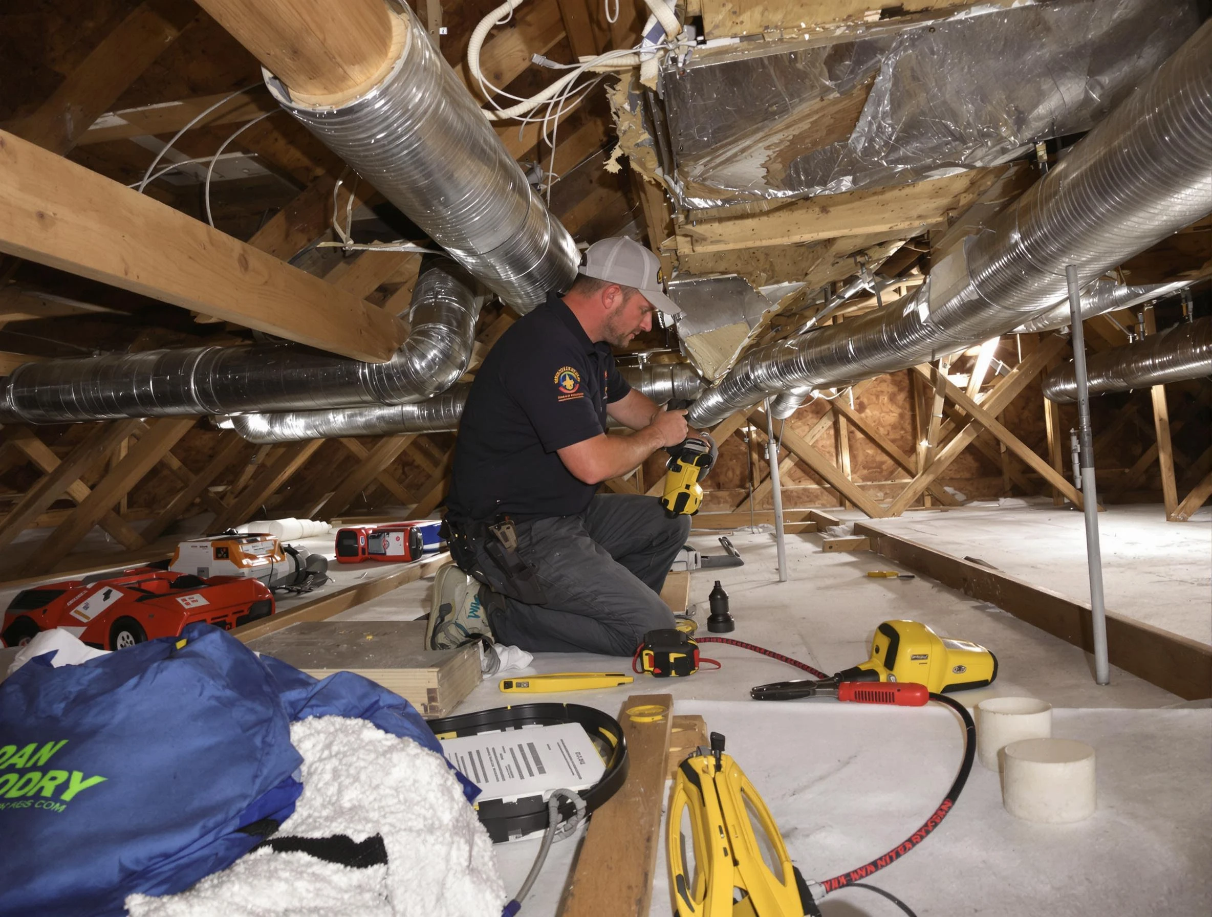 Professional air duct repair by Carnegie Air Duct Cleaning in Carnegie