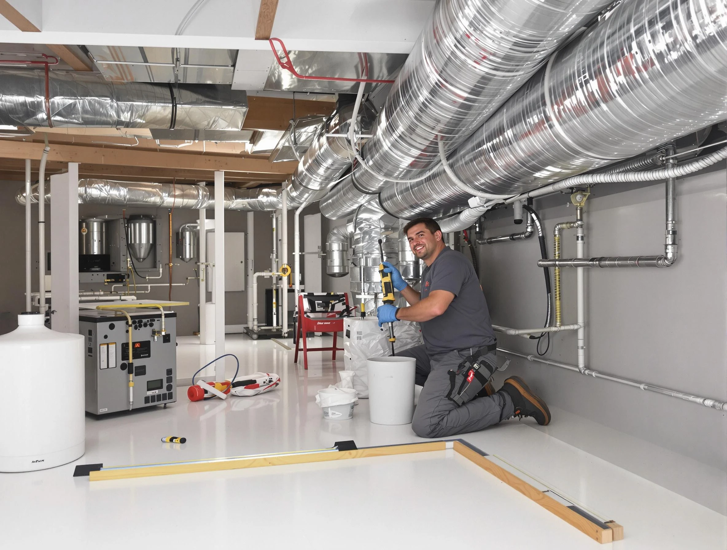 Professional duct sealing service by Carnegie Air Duct Cleaning in Carnegie