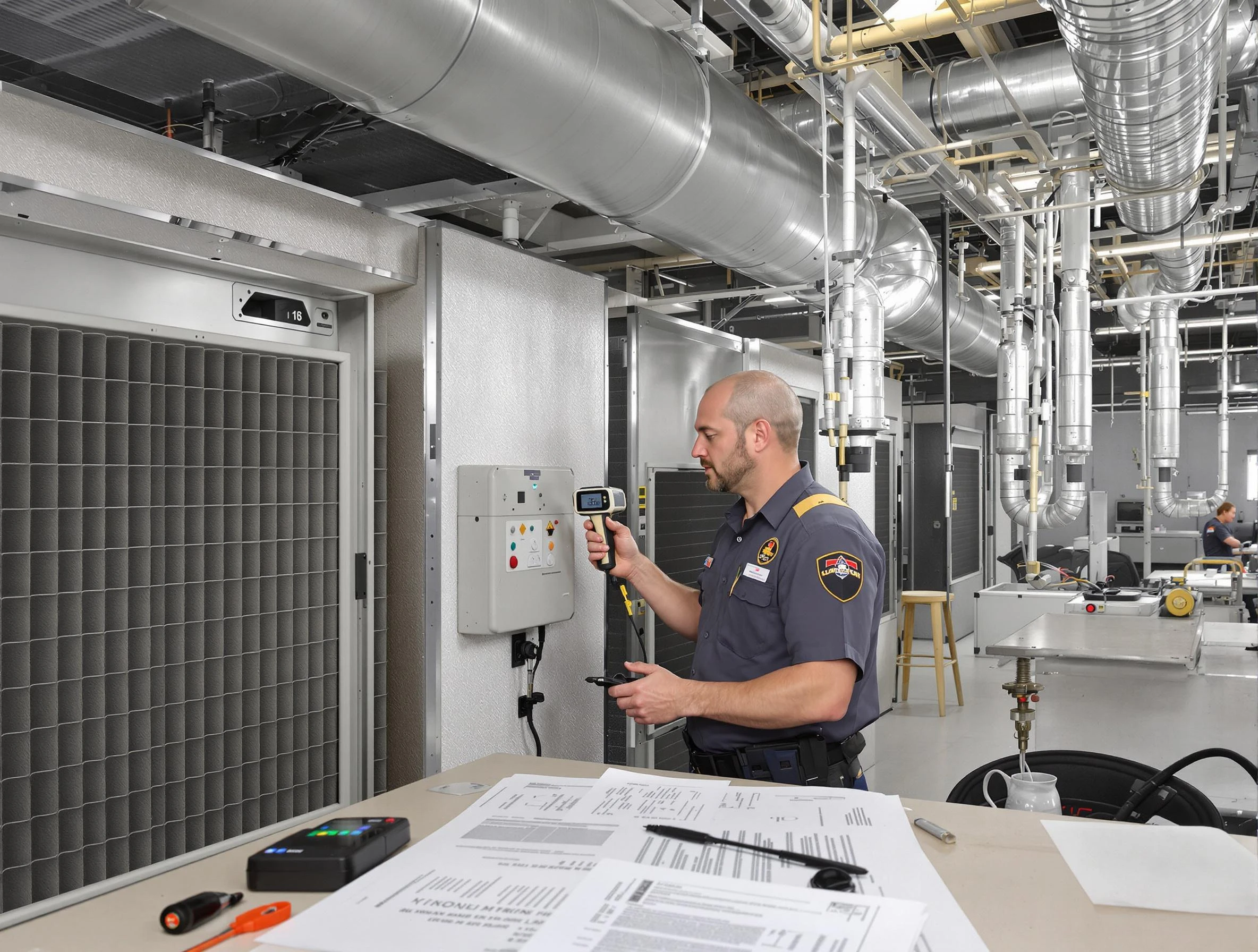 Professional filter system inspection by Carnegie Air Duct Cleaning in Carnegie